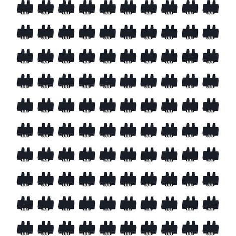 100 capteurs photoélectriques de fin de course NPN NO NC à fente U, haute précision, distance de détection de 5 mm (1/5)