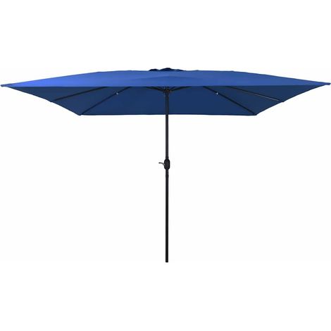 Garten-Sonnenschirm Azurblau 295 x 295 x 245 cm