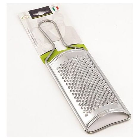 GNALI Grattugia in inox da 16 cm per una perfetta grattugiatura di formaggi e altri alimenti in cucina
