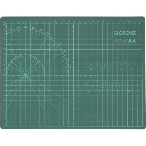 Glorex Schneideunterlage A2 45 x 60 cm Bastelmaterial (1/2)