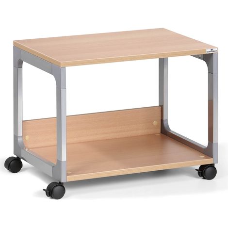 Durable 3710124 System Multi Trolley 48, metallic silber / buche (1/5)