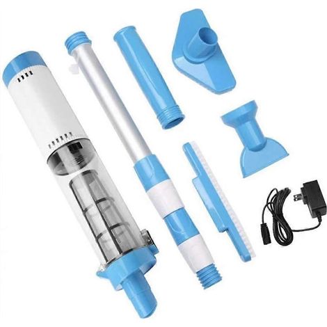 Kabelloser, tragbarer Poolroboter, ideal für Whirlpools, Badewannen und Sand. US-Stecker. (1/5)