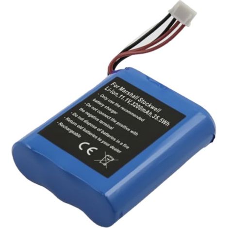 Batterie pour Enceinte Audio Marshall Stockwell Li-ion 11.1V 3200mAh 35.5Wh