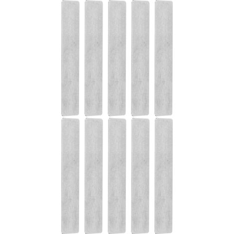 10 Pièces Plaque de Soupape Compresseur Air Rectangulaire Fonte pour Pompe 51mm (1/5)