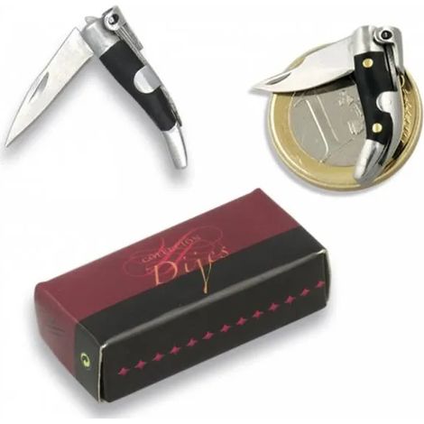 Coltello miniatura Martinez Albainox dige estilete acciaio PVC