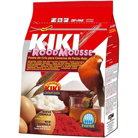 Pasta de Cría Roja KIKI ROOD MOUSSE ROJO PAQUETE 1 kg.