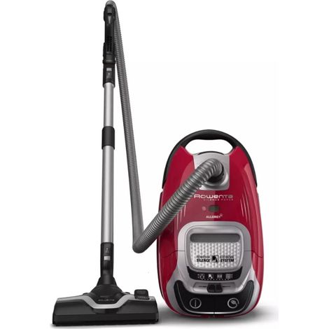 Aspiradora de bote roja de 400 W y 57 dB - YY5453FE - Rowenta - (1/4)