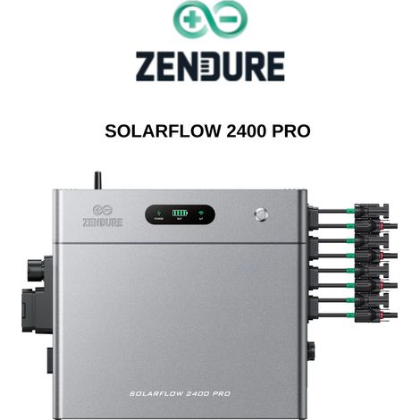 Zendure SolarFlow 2400PRO 2,4kWh All-in-One Speicher, 0% MwSt. (1/5)