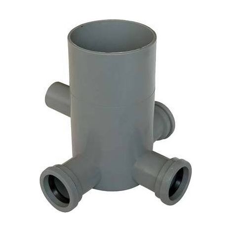 2,0 x POZZETTO WC SCARICO 3 INGRESSI + 1 USCITA