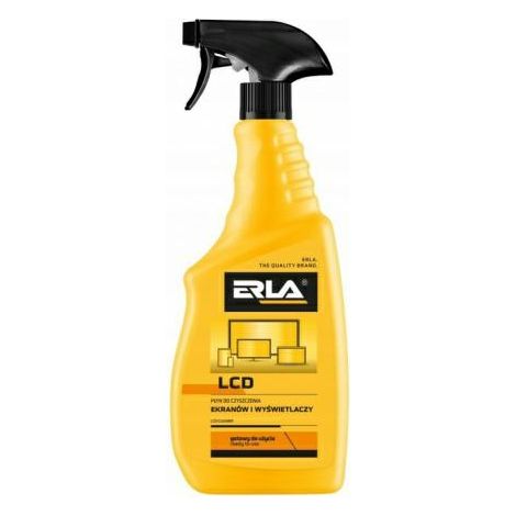 K2 Líquido para Limpiar Pantallas Erla LCD Cleaner 750ml, limpiador especializado para pantallas LCD y dispositivos electrónicos, elimina huellas, polvo y suciedad sin dañar la superficie.