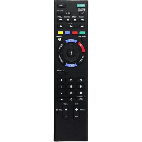 Télécommande de remplacement RM-YD089 pour téléviseurs Sony KDL-32W600A, KDL-32W650A, KDL-42W650A, KDL-42W651A, KDL-46W700A, KDL-50W700A et KDL32W600A (1/5)