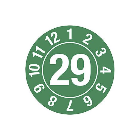 Placa de verificación – Año 2 dígitos + anillo
