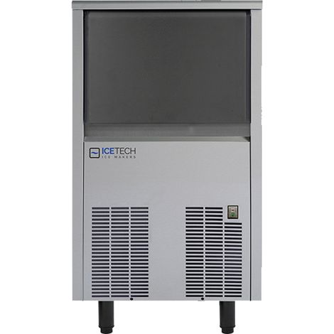 Machine à Glaçon Grise Tropicalisée production de 24 a 150 kg - Condenseur a EAU - Icetech