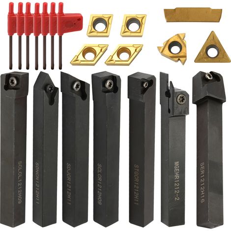 La Barre D'Alesage De Support De Carbure Insere Avec Des Cles, 21Pcs (1/5)
