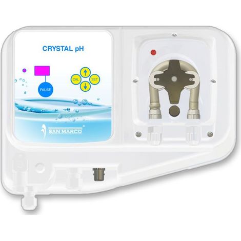 Regolatore e dosatore automatico di pH per piscine interrate e fuoriterra