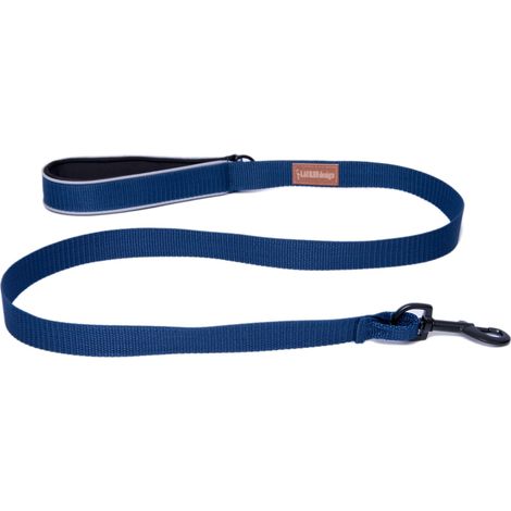 Correa corta de 2,5 cm x 150 cm, azul marino. (1/4)