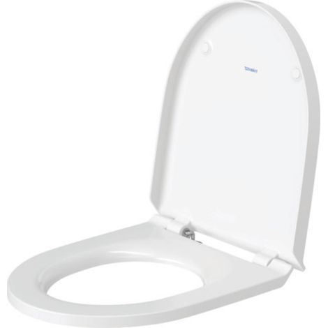 Siège de WC Duravit No.1 Compact, 369x433mm, amovible, blanc (1/5)