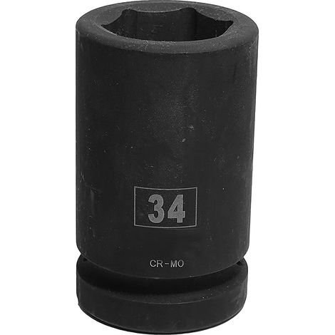 Douille pour clé à choc Hexagonal, 34.0mm Carré 1 pouce ( Prix pour 1 )