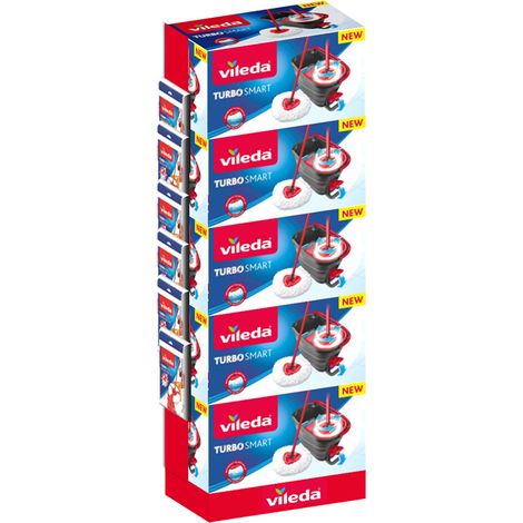 Expositor pilada turbo smart. contiene 5 sets turbo smart y 6 recambios 2en1