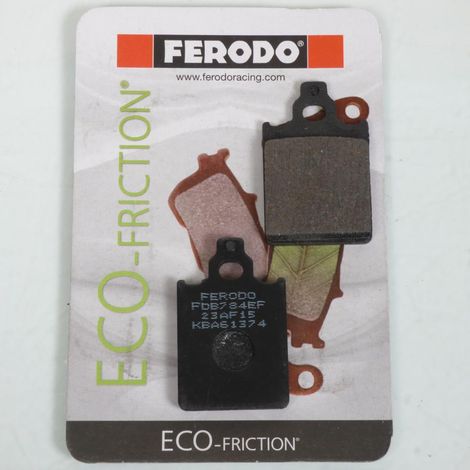 Plaquette de frein Ferodo pour scooter Piaggio 75 Sfera NSP1T AV (1/3)