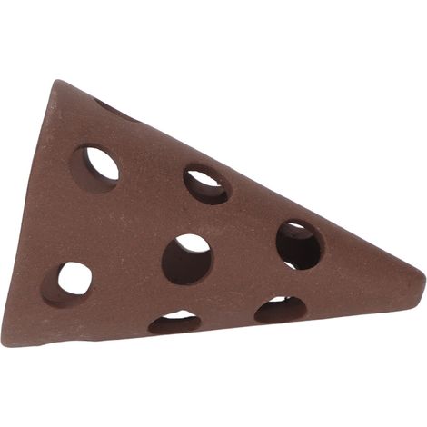 Cachette décorative en céramique pour aquarium, forme conique creuse, abri pour poissons et crevettes (1/5)