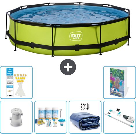 Exit Pool Rund - 360x76 cm - 7-teilig S310