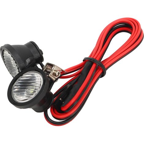 Phares universels à LED pour voitures RC 1/10 (modèles réduits de type crawler) (1/5)
