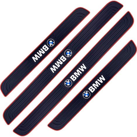Set di 4 barre sottoporta per auto – Gomma PVC flessibile – Resistente all'acqua e ai raggi UV – Protezione sottoporta per auto -Crezuo