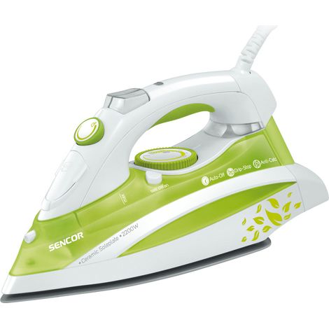 Sencor SSI 8440GR plancha 2200 W Verde, Blanco (1/2)