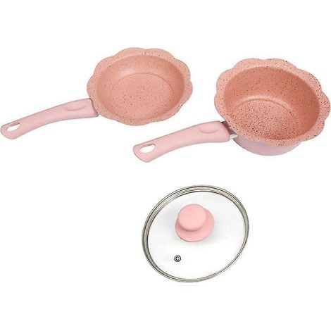 Marmites à soupe et à lait, poêles antiadhésives, casseroles, ustensiles de cuisine pratiques (1/4)