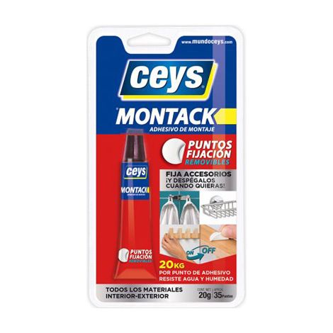Montack punti di fissaggio rimovibili 20gr 507400 ceys (1/2)