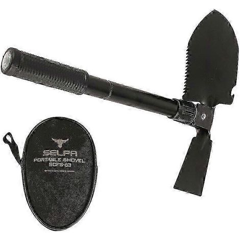 Pelle pliante d'extérieur, 42 x 9,7 cm, multifonctionnelle et portable (1/5)