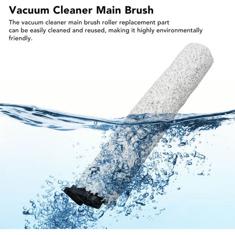 Ortviai Brosse principale pour balayeuse Midea X7 en ABS avec filtre HEPA (1/4)