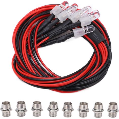 LED-Beleuchtungsset für RC-Cars mit Steuerschalter für Axial SCX10