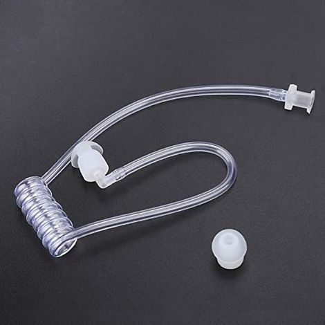 Demeras 10 pièces Tube de Bobine Acoustique de Remplacement pour Talkie walkie Tube d'air écouteurs Casque pour Radios bidirectionnelles (1/5)