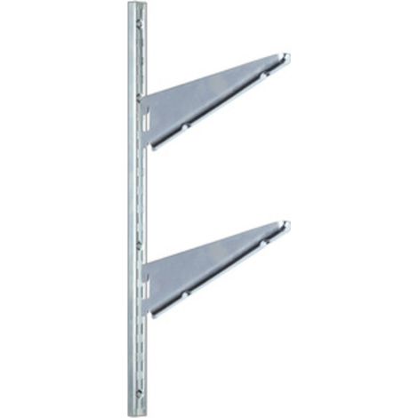 CREMAGLIERA 2750 DOPPIA CAVA ZINCATO 100 CM