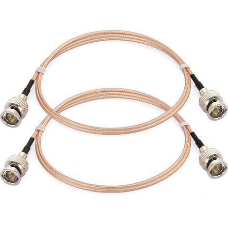Câble SDI Vidéo Rallonge BNC Mâle vers Mâle 75 Ohm Cordon Câble Coaxial RG179 Fin 1m pour Moniteur Caméra SDI 4K 1080P 3G HD Enregistreur Vidéo Répartiteur Convertisseur (1/5)