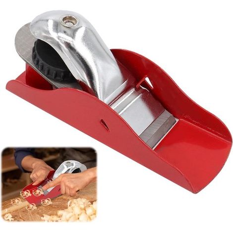 Mini pialla a mano per lavori di precisione sul legno - Strumento compatto e pratico per la piallatura a blocco (1/5)