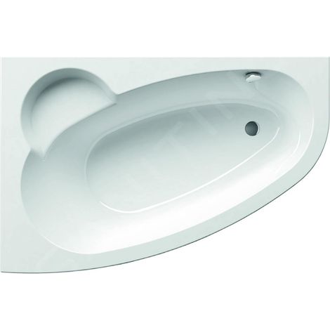 Ravak Asymmetric - Baignoire d'angle, 1700x1100 mm, gauche, blanc C481000000