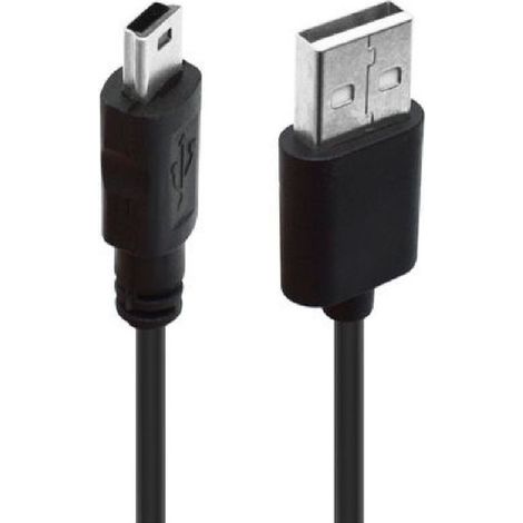 MaxTech - Cavo Usb A Mini Usb/v3 1.5mt 2.5a Cavetto Per Trasferimento Dati Ricarica F-v002 - (1/5)