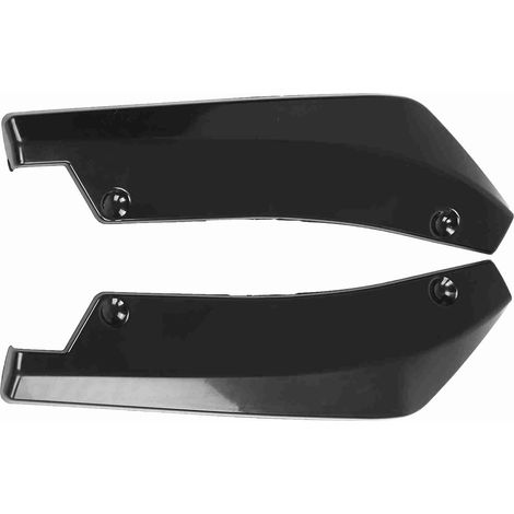 Aileron Diffuseur Universel Auto, Becquet Déflecteur Lèvre Bas de Caisse en Fibre de Carbone, 1 Paire, Spoiler Extrémité Pour Pare-Choc Arrière, Finition Voiture (1/5)