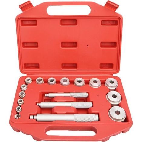 17 pièces aluminium Extracteur pour le montage des roulement voiture - Pièces de pression avec mallette (1/5)