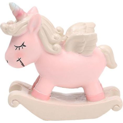 1 Stück Einhorn-Ornament aus Kunstharz (1/3)