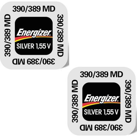 .2 piles Energizer 390/389.