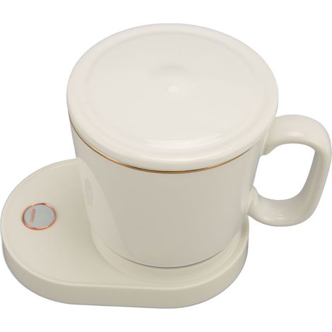 Intelligenter elektrischer Tassenwärmer mit USB-C-Schnittstelle, konstanter Temperatur und automatischer Rührfunktion, ideal für das Homeoffice. (1/5)