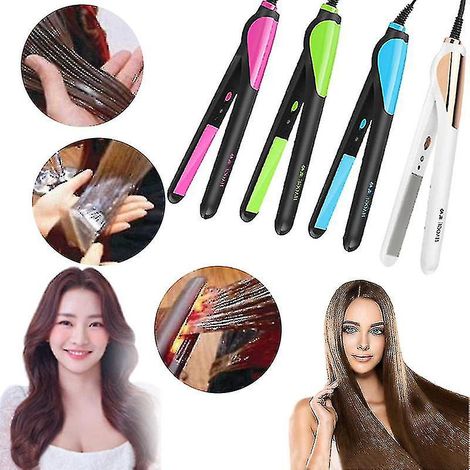 Lisseur double céramique fer à lisser cheveux soin coiffure outils professionnels (1/4)
