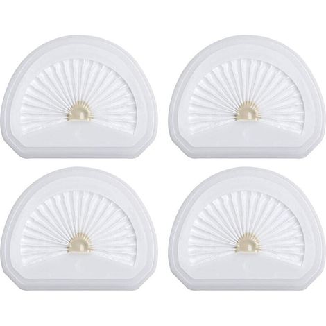 Lot de 4 filtres d'aspirateur à main compatibles avec Black et Decker VLPF10 Filtre de rechange et aspirateur à main Dustbuster HLVA315J HLVA320J00 N575266, remplace la pièce N600601-LIAIKI (1/5)