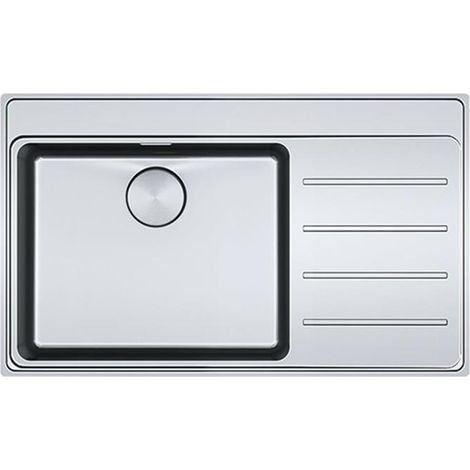 Franke Einbauspüle Mythos MYX 211 A Edelstahl, Becken links (1/3)