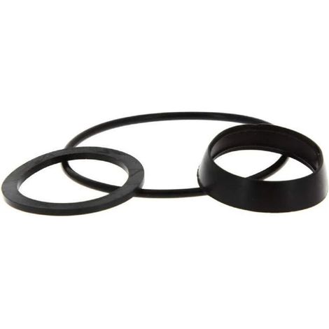 Kit de joints de siphon pour lavabo – Joints plats 33x42 mm et coniques pour tube 32 mm – Étanchéité optimale pour installations sanitaires