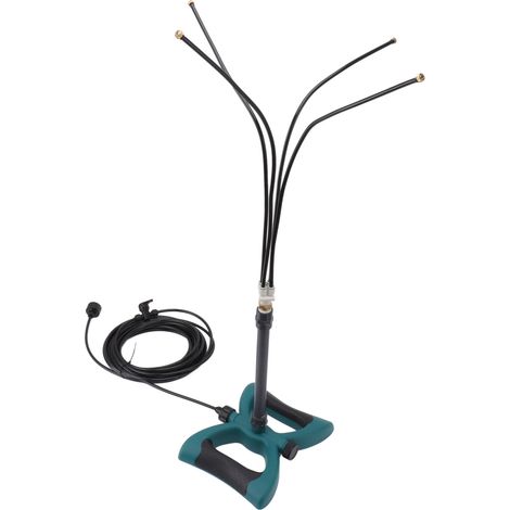 Système de brumisation sur pied, brumisateurs portables pour terrasse, jardin, piscine, porche, balcon. Tube d'extension de 10 m, tige d'extension de 25 cm, filetage US. (1/5)